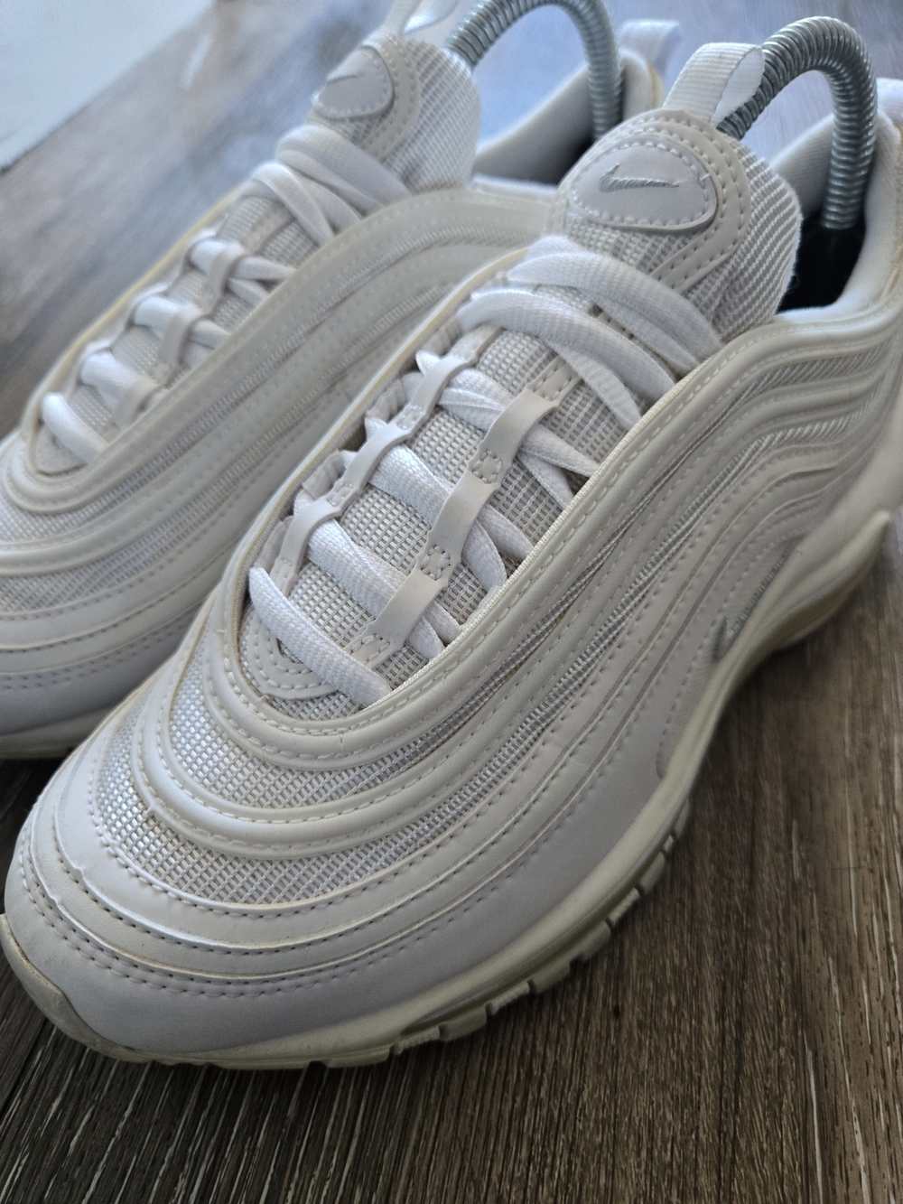 Nike Men’s Air Max 97 Sneakers - White - Picture 3 of 13